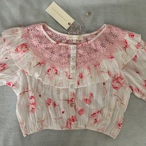 LoveShackFancy Womens XS top